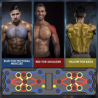 PushMax Pro™ – Color-Coded Total Upper Body Trainer Board